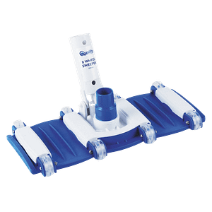 quality 8 wheel sweeper head pool cleaner